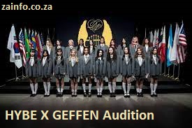 HYBE X GEFFEN Audition 2026-2027 | Application, Requirements